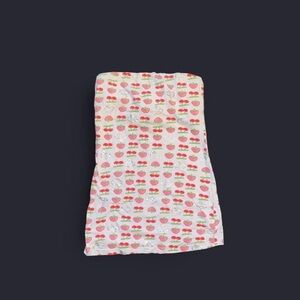 Ardene Strapless Dress with Pink and Red Heart Pattern